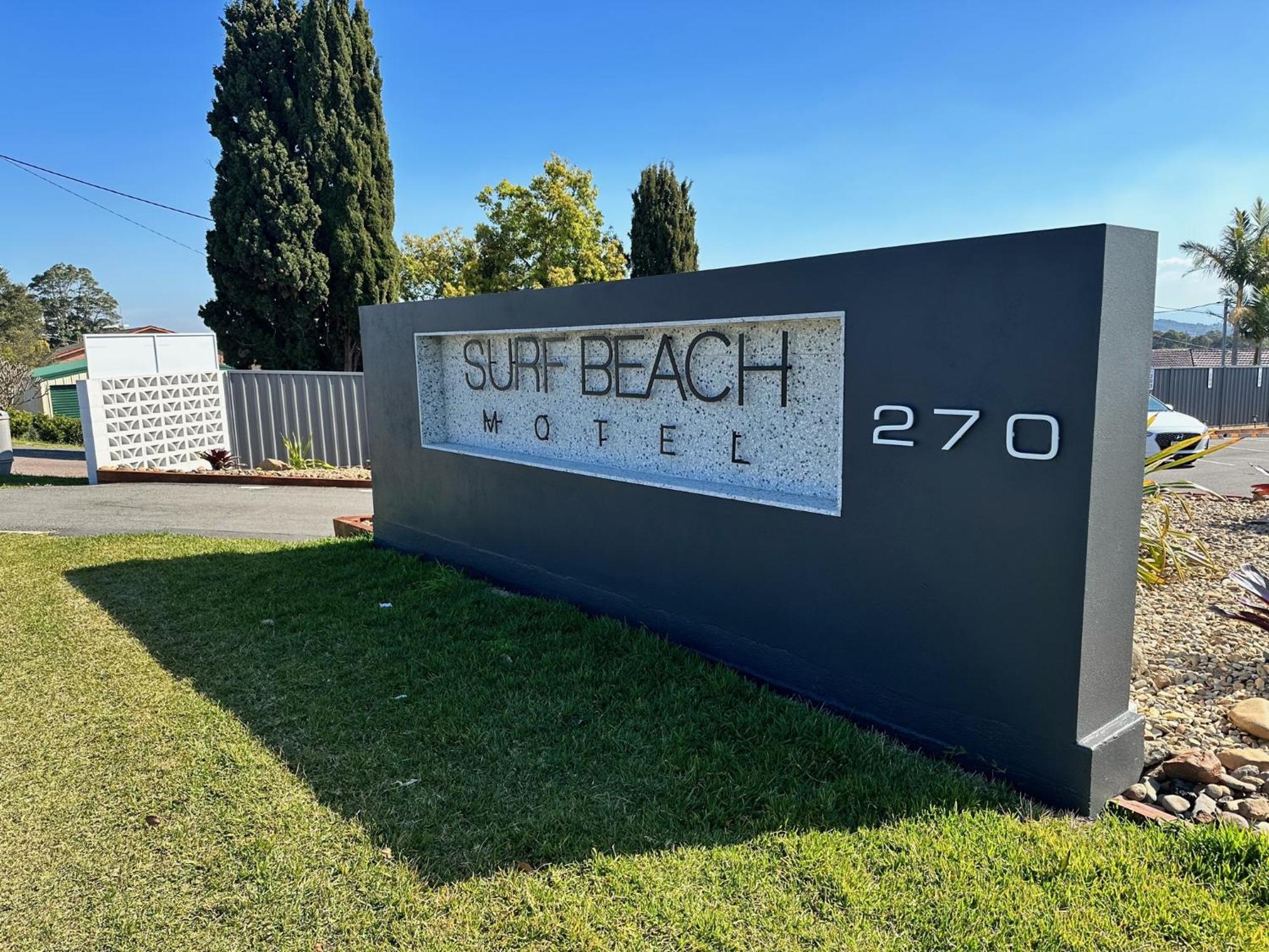 Surf Beach Motel Newcastle Bagian luar foto